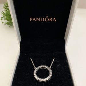 Pandora Circle of Sparkle Necklace